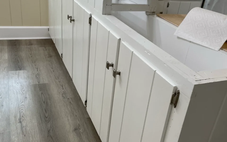 ongoing kitchen remodel